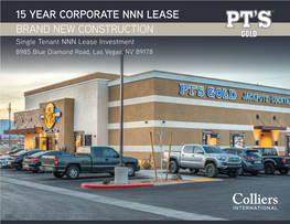 15 Year Corporate Nnn Lease Brand New Construction