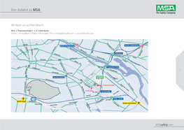 Ihre Anfahrt Zu MSA