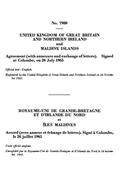 No. 7980 UNITED KINGDOM of GREAT BRITAIN and NORTHERN