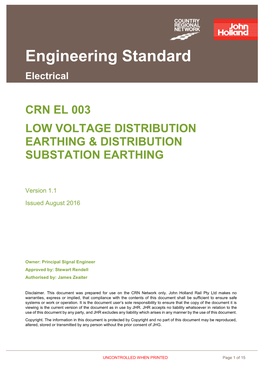 4 Distribution Substation Earthing