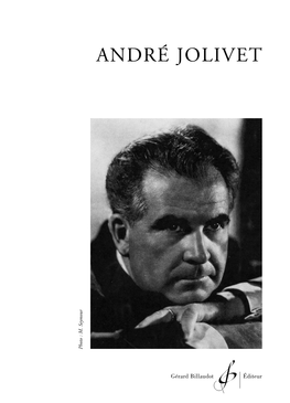 Composer Catalogue of André Jolivet