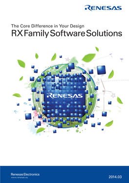 The Core Difference in Your Design RX Family Software Solutions