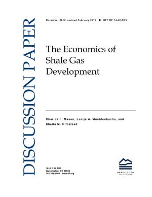 The Economics of Shale Gas Development