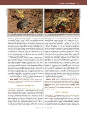 Predation. Herpetological Review 44