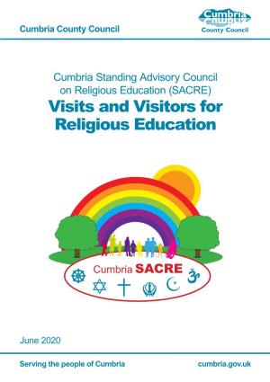 (SACRE) Visits and Visitors for Religious Religious Education Education