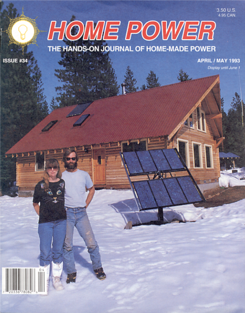 Home Power #34 ¥ April / May 1993 HOME POWER