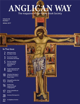 The Magazine of the Prayer Book Society