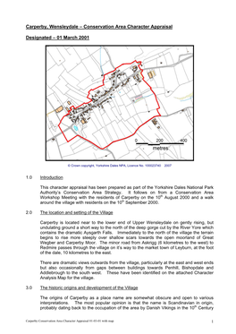 Carperby, Wensleydale – Conservation Area Character Appraisal