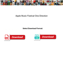 Apple Music Festival One Direction