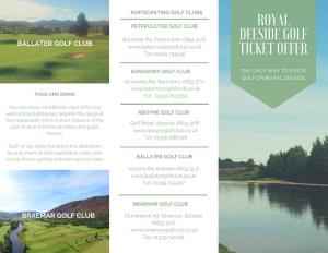 Copy of Royal Deeside Golf Ticket Offer