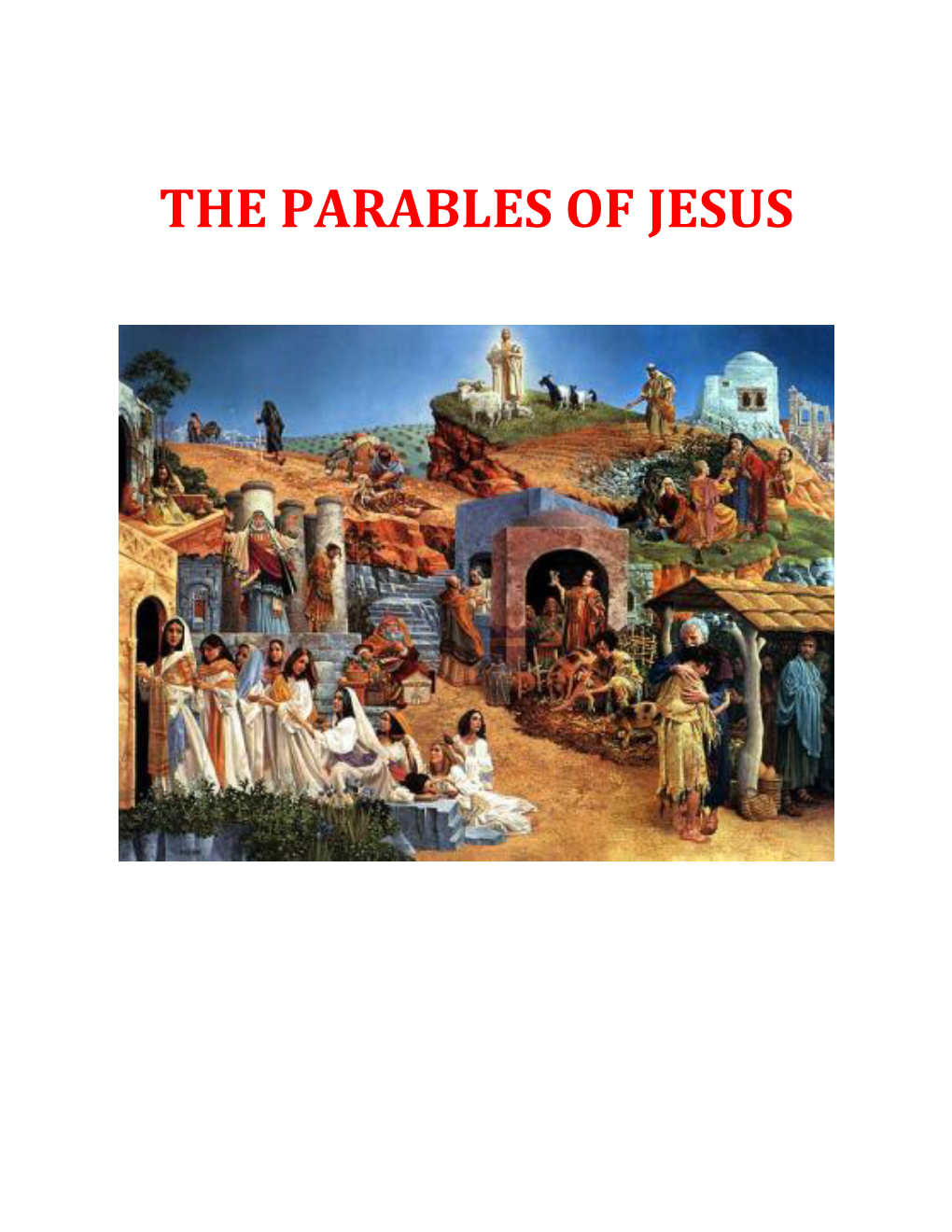 The Parables of Jesus