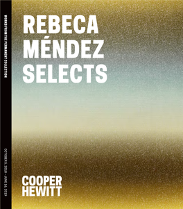 Rebeca Méndez Selects October 5, 2018 – 2018 5, October June 16, 2019 16, June