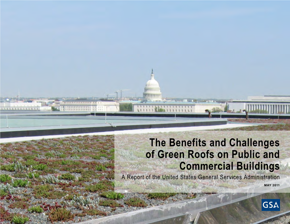 The Benefits and Challenges of Green Roofs on Public Building