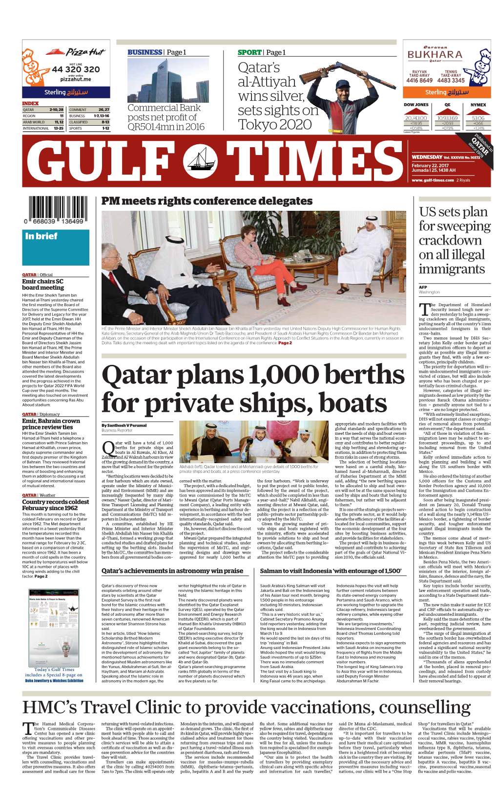 Qatar Plans 1,000 Berths for Private Ships, Boats