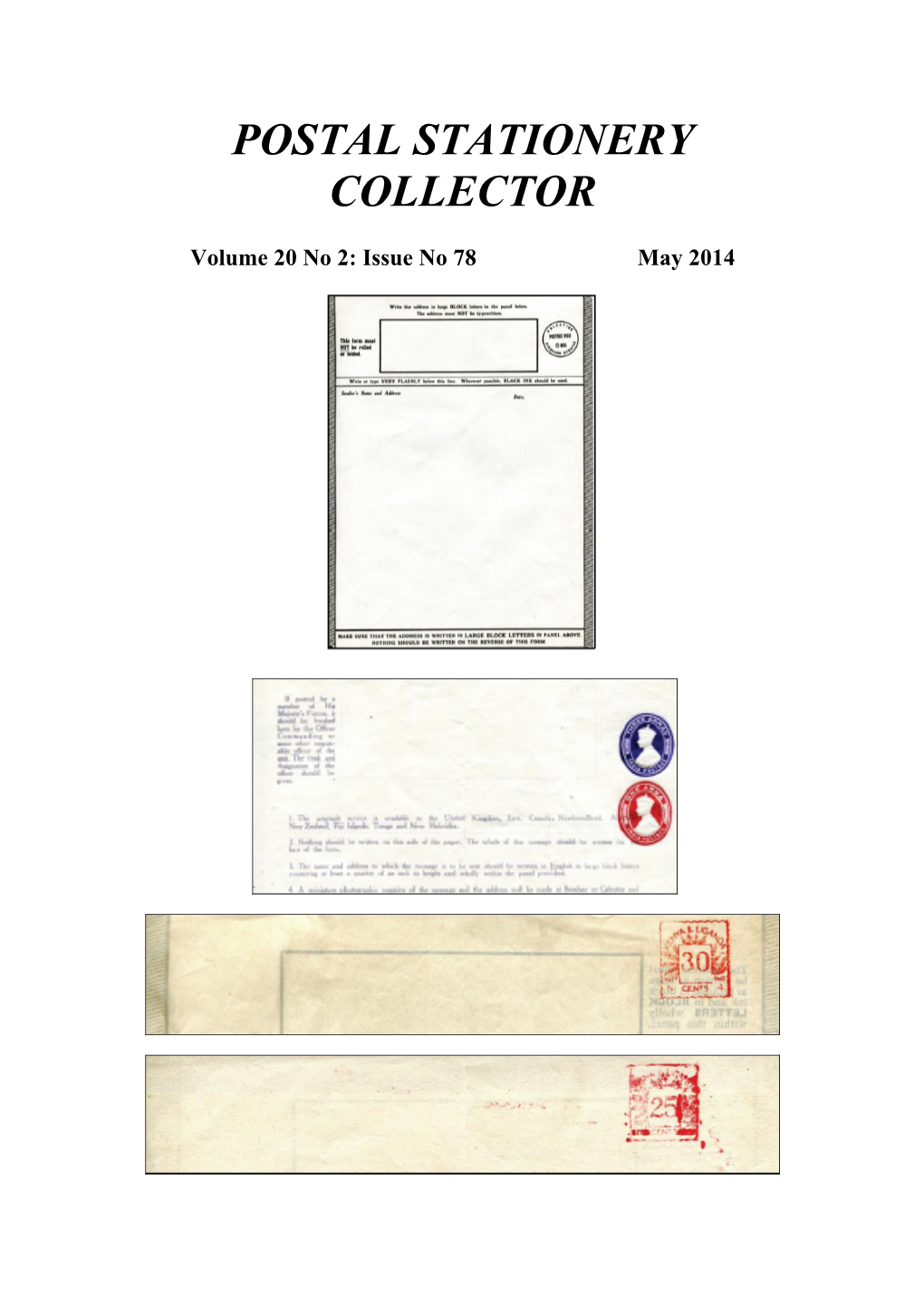 Postal Stationery Collector