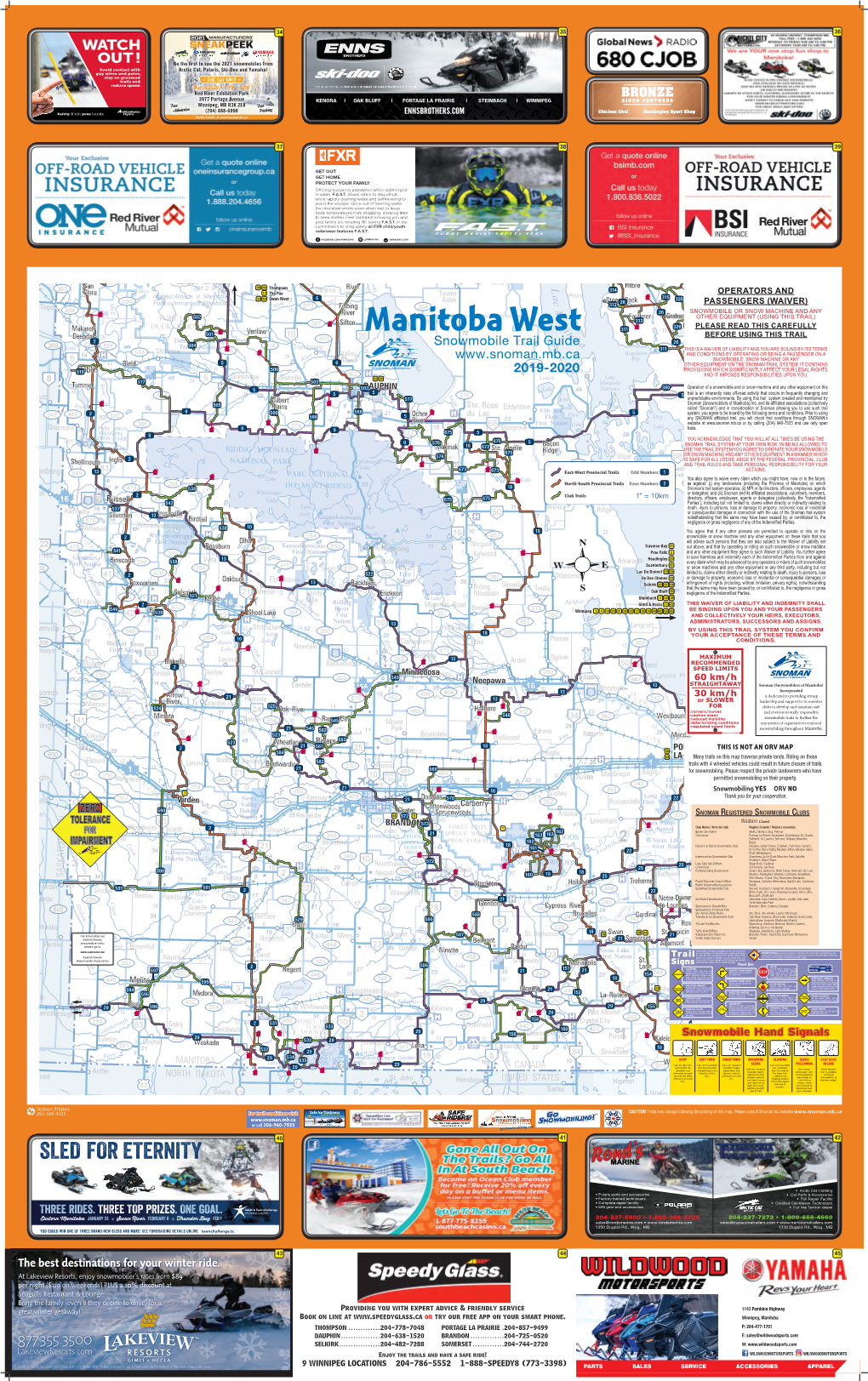 Snoman (West) Map Side.Indd