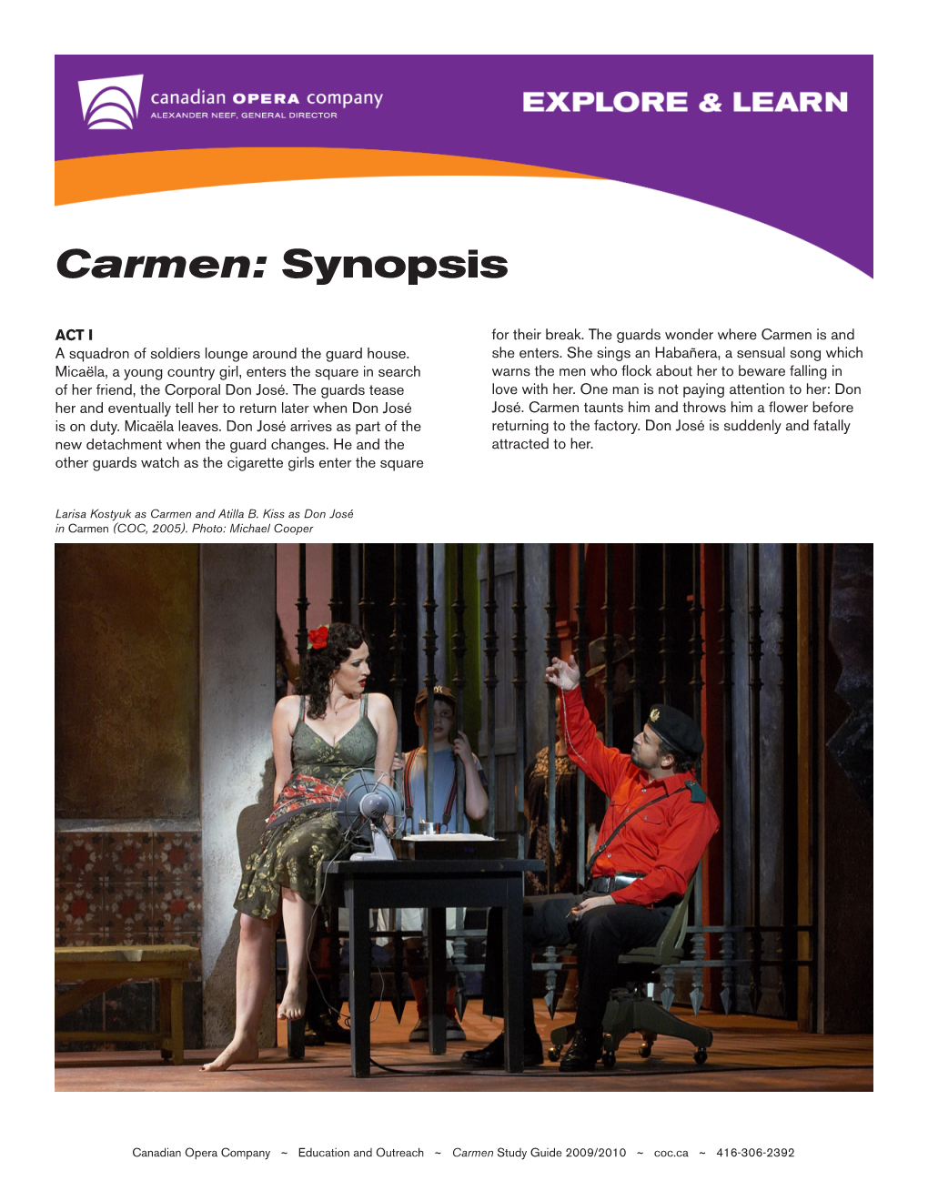 Carmen: Synopsis