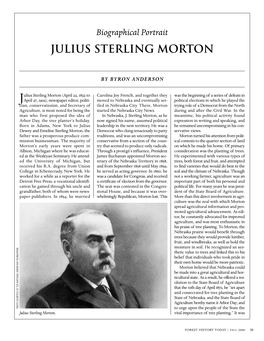 Julius Sterling Morton