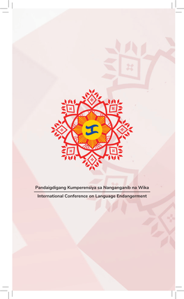 Pandaigdigang Kumperensiya Sa Nanganganib Na Wika International Conference on Language Endangerment Talaan Ng Nilalaman