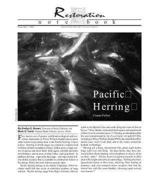 EVOSTC Restoration Notebook: Pacific Herring