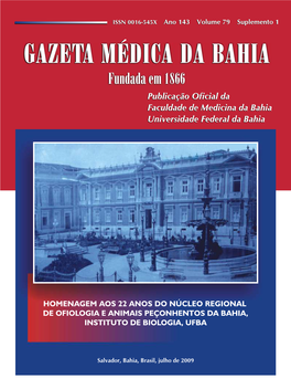 Gazeta Médica Da Bahia