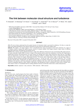 The Link Between Molecular Cloud Structure and Turbulence