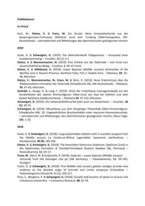 Publikationen Im Druck Kutz, M., Dietze, V. & Franz, M. (Im Druck