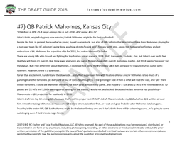 7) QB Patrick Mahomes, Kansas City *FFM Rank in PPR: #5-8 Range Among Qbs in July 2018…ADP Range: #10-15*