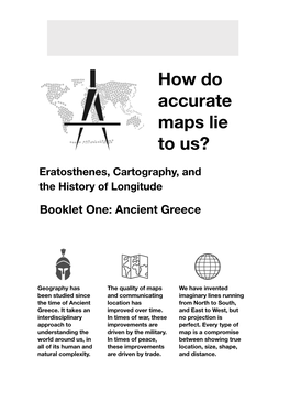Year 7 Booklet 1 How Do Accurate Maps Lie To