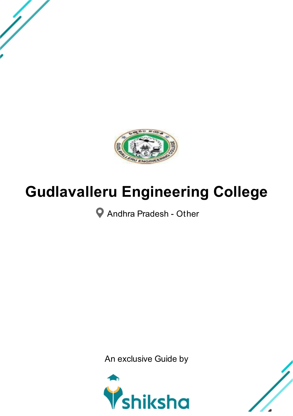 Gudlavalleru Engineering College