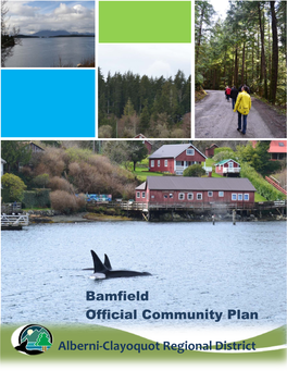 Bamfield Official Community Plan Alberni-Clayoquot Regional District