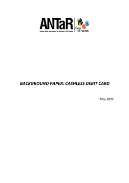 Cashless Debit Card