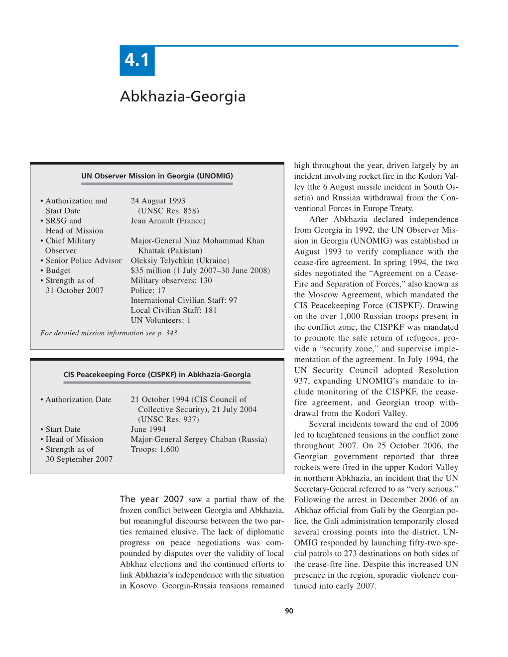 Abkhazia and Georgia Mission Notes