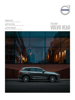 VOLVO XC60 Volvo XC60 Preise / Prix / Prezzi