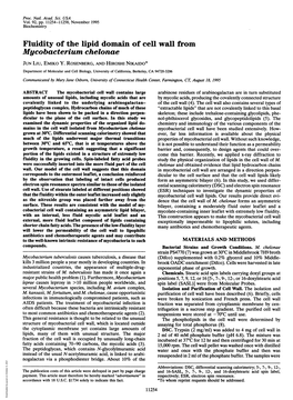 Mycobacterium Chelonae JUN Liu, EMIKO Y