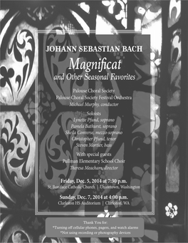 Bach's Magnificat