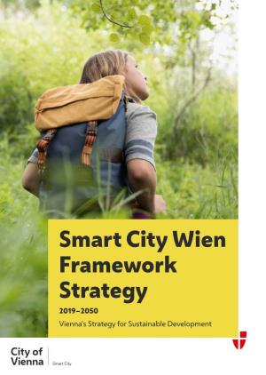 Smart City Wien Framework Strategy 2019-2050