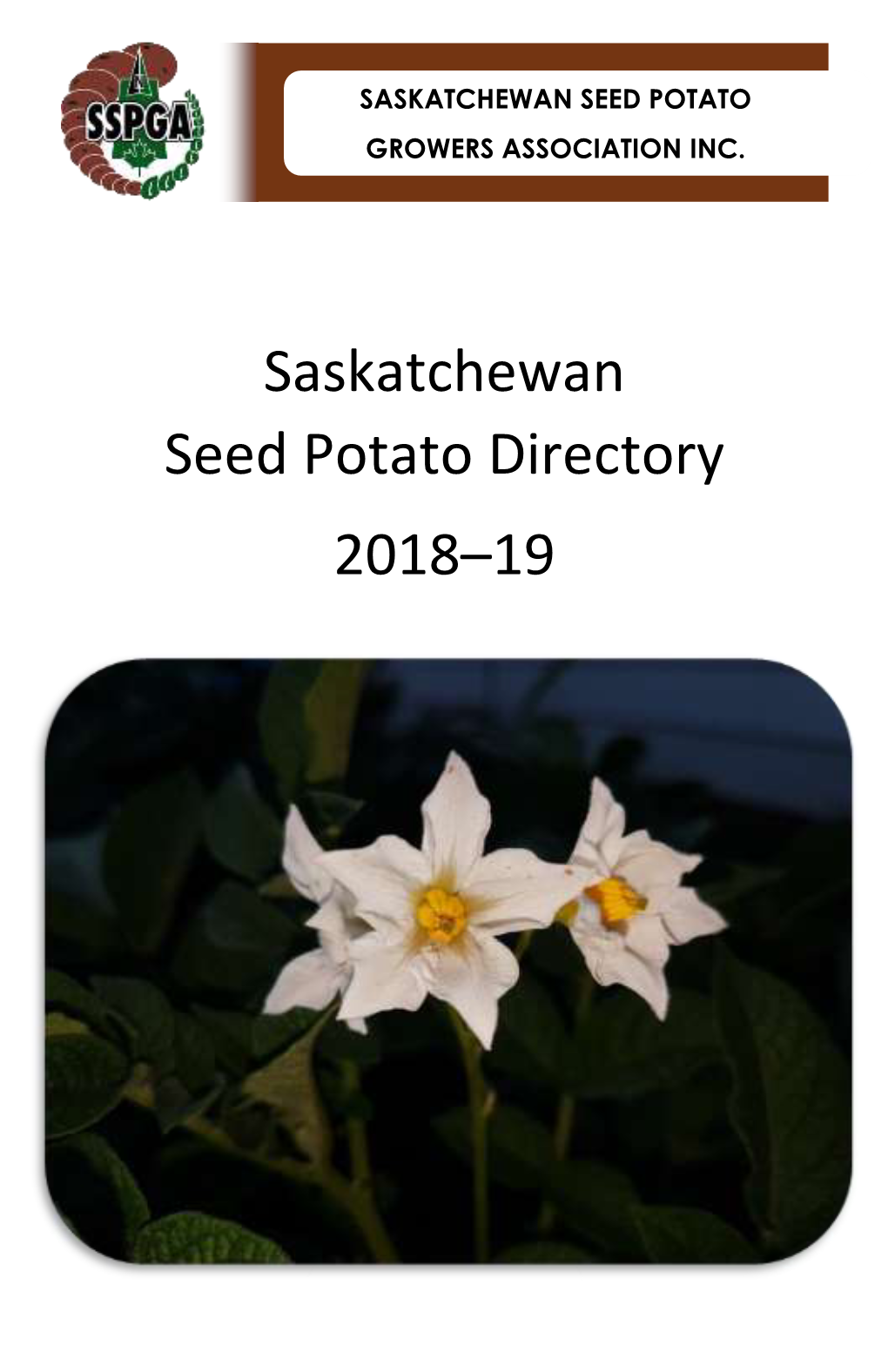 Saskatchewan Seed Potato Directory 2018–19