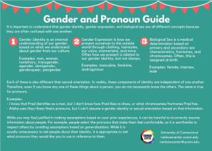Gender and Pronoun Guide
