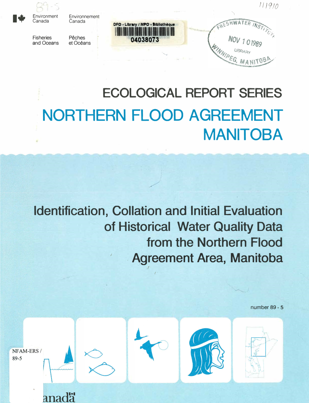 Title Identification, Collation and Initial Evaluation of Historical Water Quality