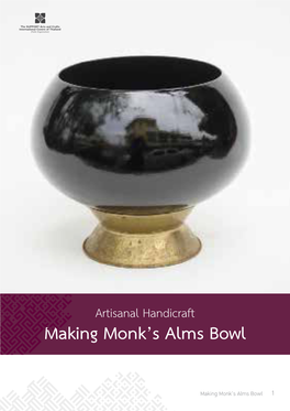 Making Monk's Alms Bowl