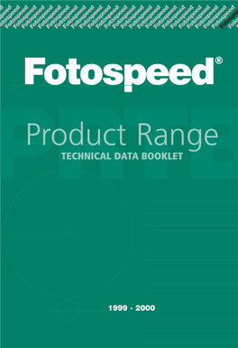 Fotospeed Technical Data