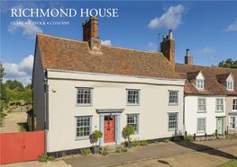 Richmond House Clare • Suffolk • Co10 8Np
