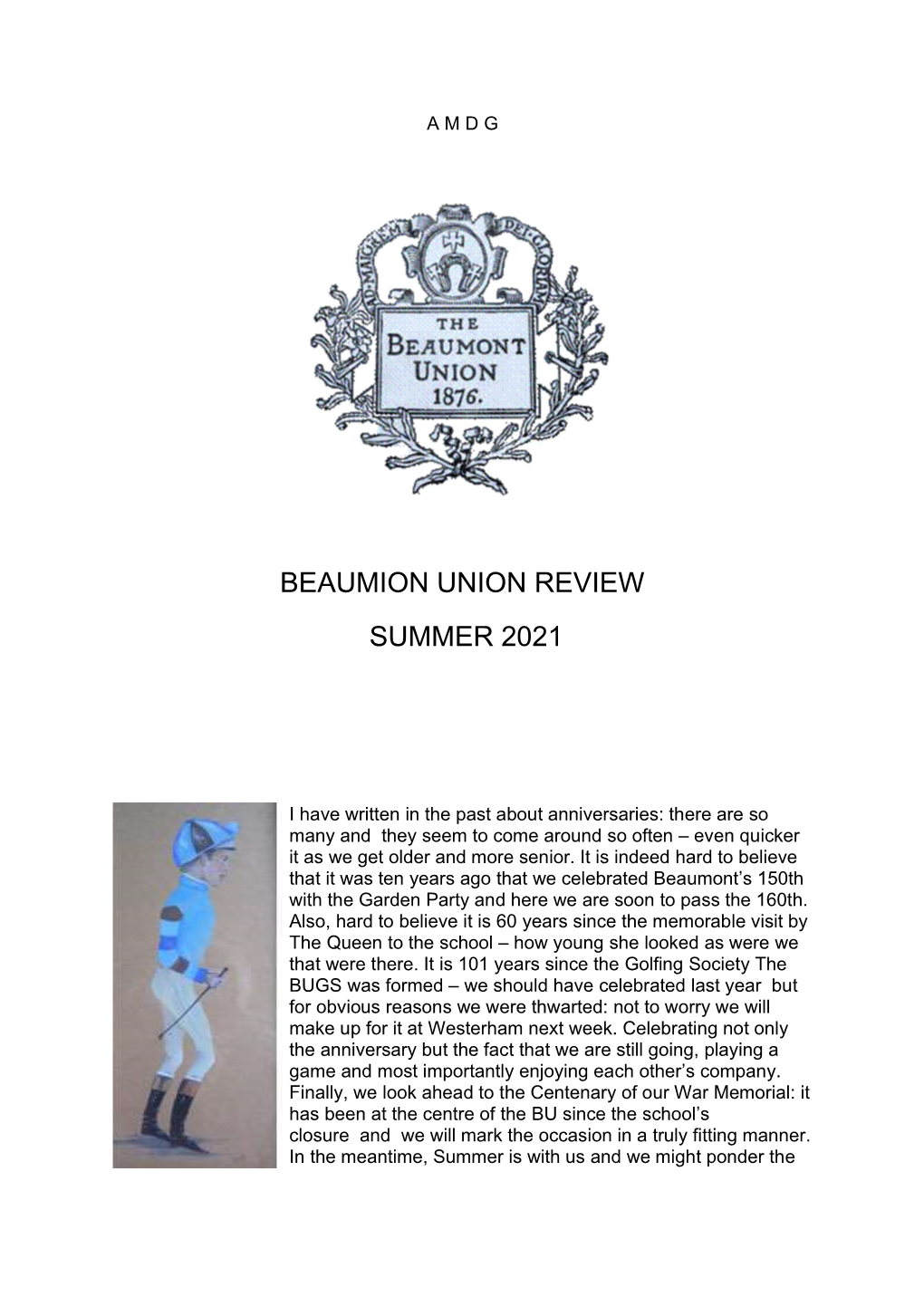 Beaumion Union Review Summer 2021