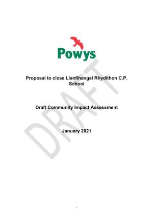 Llanfihangel Rhydithon Community Impact Assessment , Item 7. PDF
