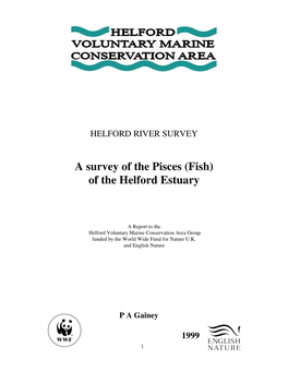 Fish) of the Helford Estuary