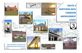 Route 3 Northern Neck Corridor Improvement Study