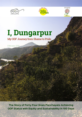 I, Dungarpur My ODF Journey from Shame to Pride