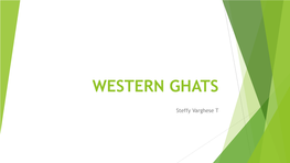 Western Ghats