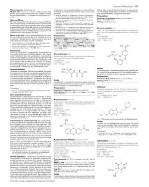 Abecarnil/Allobarbital 959 Pharmacopoeias